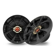 2pcs 6.5 Inch 12V 150W Car Coaxial Speaker Vehicle Auto Music Stereo Full Range Frequency Speakers Non-destructive ,Easy to Operate
