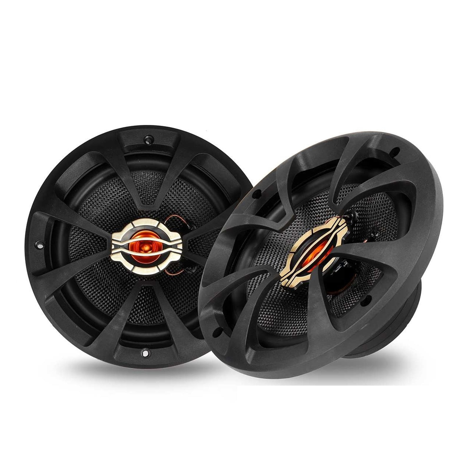 2pcs 6.5 Inch 12V 150W Car Coaxial Speaker Vehicle Auto Music Stereo Full Range Frequency Speakers Non-destructive ,Easy to Operate