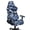 Sharks Camo Print, variant on HELLHERO Abstract Soft Game Chair Slipcovers with 2 Armrest Covers for Home Office, Stretch Decor 4 Pack Gaming Chair Cover with Armchair Slipcovers