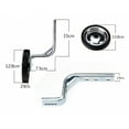 Bicycle Training Wheels Heavy Duty Rear with Stabilizers Mounted Kit