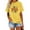 C-Yellow, variant on Anbech Sunflower Shirts for Women Short Sleeve Tee Tops Teen Junior Girls Summer Tshirt Clothing