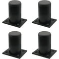 thumbnail image 1 of Patas de mesa de aleación de aluminio, patas de muebles de metal ajustables para encimera, desayuno, bar, escritorio, gabinete de esquina (negro, 4 piezas, tamaño: 8 cm) oso de fresa Electrónica, 1 of 5
