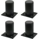 thumbnail image 1 of Patas de Mesa Oso de Fresa Aleación de Aluminio Ajustables Negro 4 Piezas 12 cm, 1 of 5