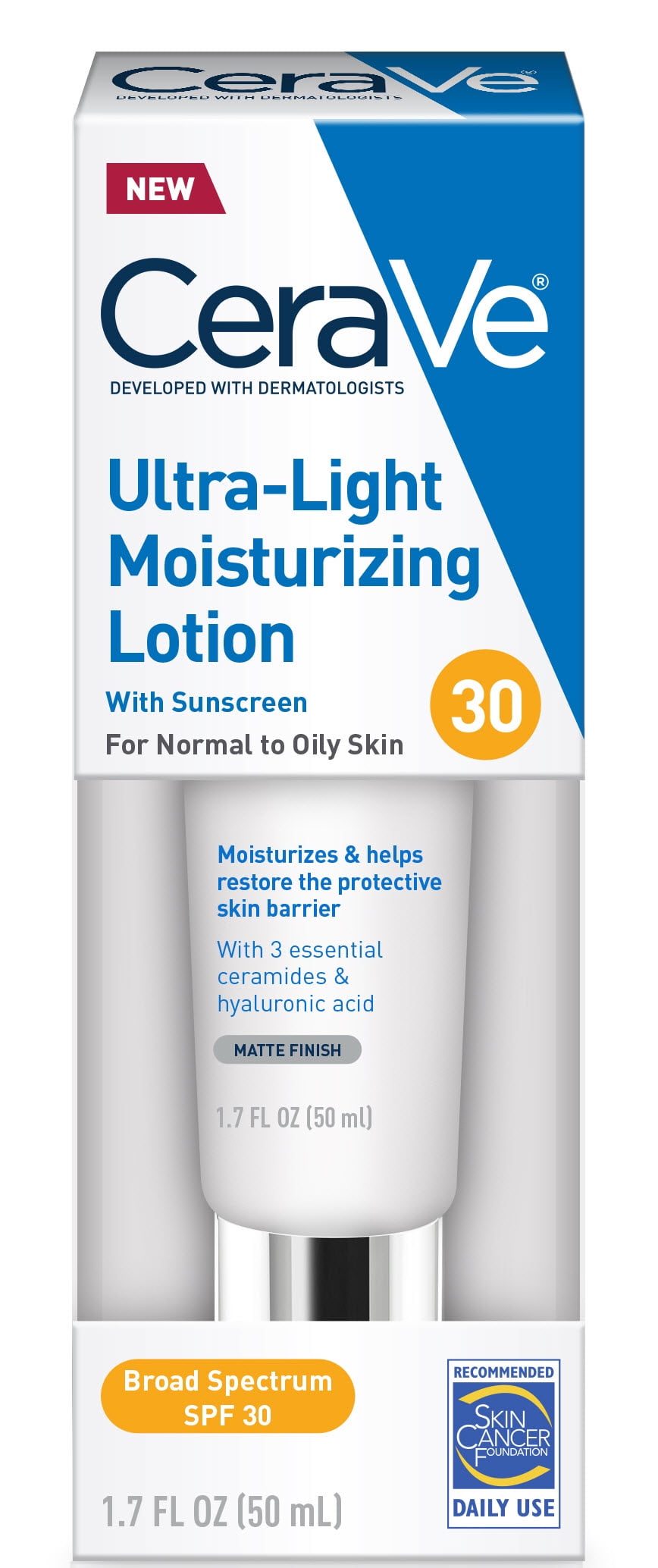 cerave light moisturizer spf