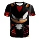 thumbnail image 3 of 2023 Nueva camiseta de Sonic, ropa para niños, juego de dibujos animados para niños, ropa para niños de Super Sonic, camiseta para niños, ropa de verano para niñas, 3 of 5
