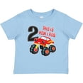 thumbnail image 3 of Inktastic Monster Truck How I Roll 2nd Birthday Boys Baby T-Shirt, 3 of 5