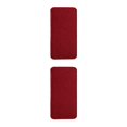 thumbnail image 2 of Minnieouse Caja de gafas Gafas de sol Caja de almacenamiento organizadora cuadrada Llaves Lápiz labial Anteojos Contenedor Gafas de lectura Espectáculo Vino rojo 11.5x13.5cm 2piezas Minnieouse CBP044421, 2 of 5