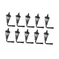 thumbnail image 2 of 10 piezas Mini lámparas de pared Accesorios de construcción de modelos Iluminación de adorno para Micro Escala 1 150, 2 of 9