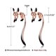 thumbnail image 4 of Sonducket Animal Ear Studs Stylish Beautiful Ears Gift Accessory Fashion Pendants Pendant Pendant Earring Birthday Dressing Ropa, zapatos y accesorios Miscelánea No.2 Sonducket AP006900-02, 4 of 6
