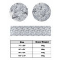 thumbnail image 6 of Xipuska Summer Retro Ocean Bed Runners for King Size Bed, Decorative Bed Throws for Foot of Bed, Grey Coral Starfish Vintage Conch Bed Runner Sofa Throw Bedding Scarf Protector Slipcover for Bedroom, 6 of 6