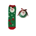 thumbnail image 1 of Calcetines de Navidad de las Mujeres Invierno Coral Loop Medio Calcetines de Casa con Diseño Festivo, Suave Cálido Material Transpirable para Envoltura de Regalos Y Decoración de Vacaciones, Incluye U, 1 of 2