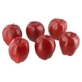 thumbnail image 1 of 6 Pcs Artificial Plastic Red Delicious Fruit Display Kitchen Home Foods Decor, 1 of 10