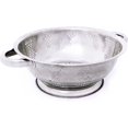 thumbnail image 2 of Rus Sainless Seel Kichen Colander for Sraining, Seaming, Draining & Rinsing (11- Inch), 2 of 5