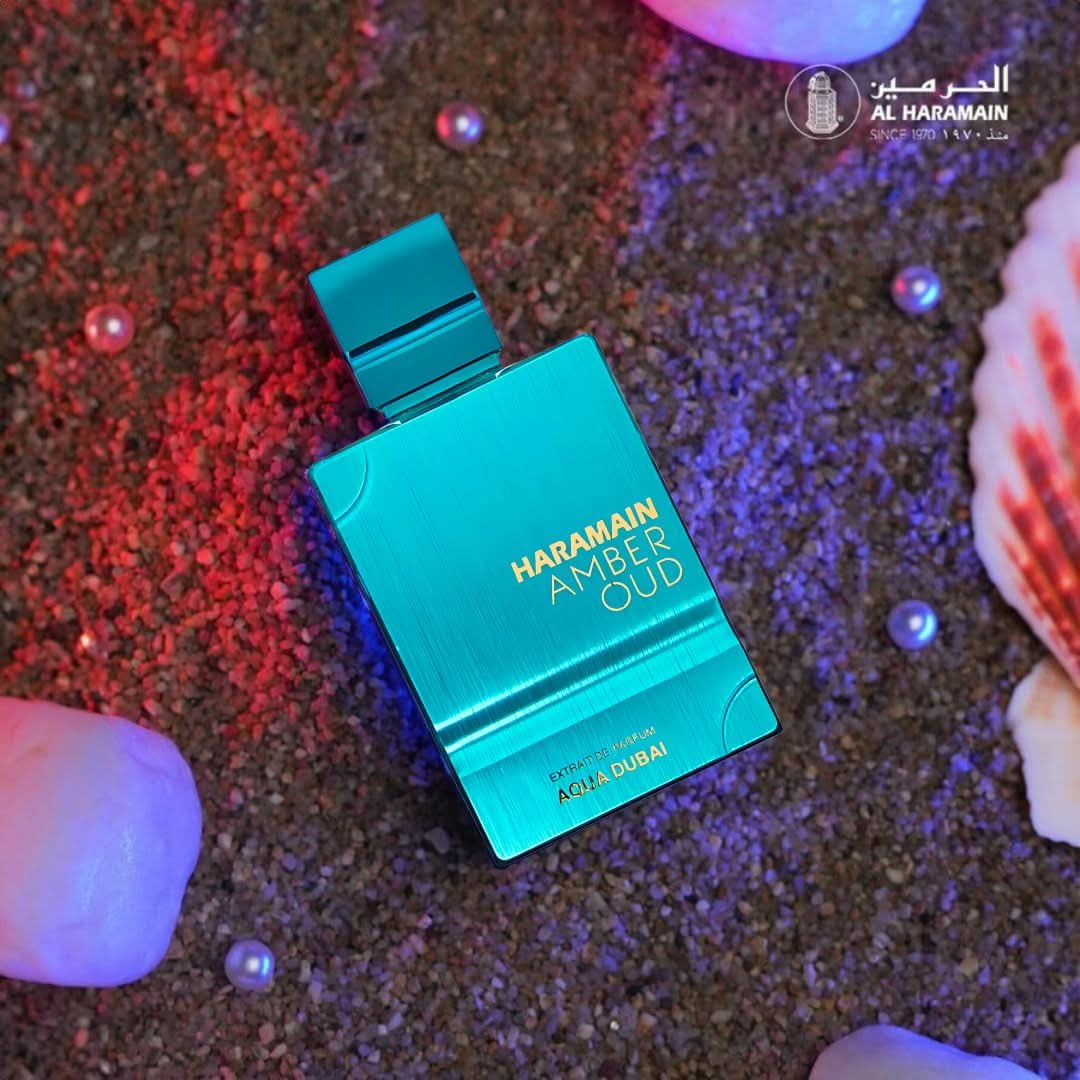 Al Haramain Unisex Amber Oud Aqua Dubai Extrait de Parfum Spray 3.38 oz Fragrances 6291106814873