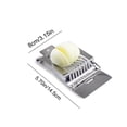 thumbnail image 5 of Egg Slicer, Hard Boiled Eggs Cutter, Strawberry Slicer, Duty Aluminium Tomato Slicer Stainless Steel Wire Multipurpose Egg Slicer Dicer for Soft Fruit Mushroom Home Use, 5 of 5