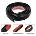 thumbnail image 3 of Uxcell Floor Transition Strip Self Adhesive, Cover for Uneven Floors 0.9" x 6.6ft Black, 3 of 6