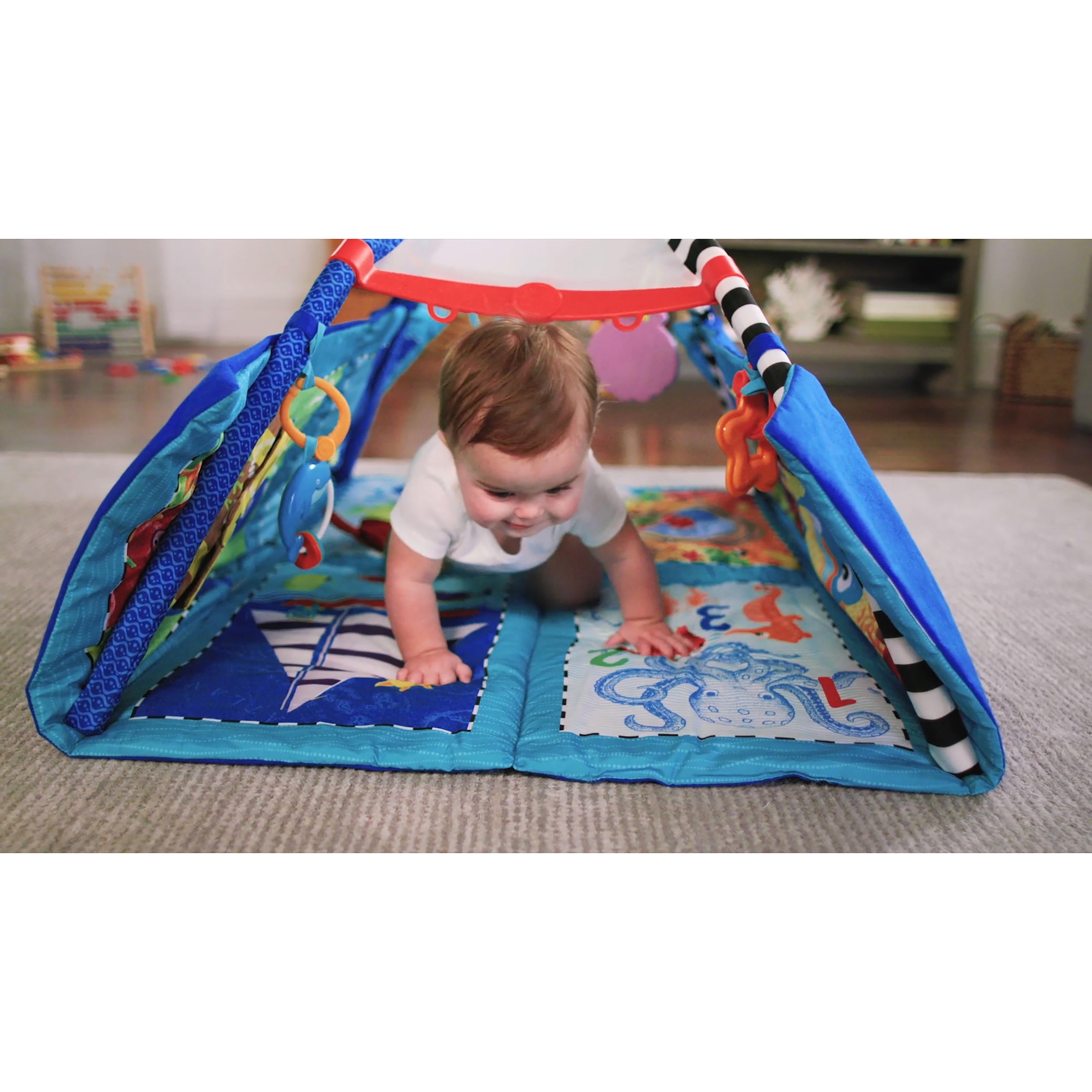 baby einstein discovery seas multi mode activity gym