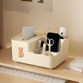 thumbnail image 2 of WRKEKC Clearance Large Floating-Cover Tissue Box with Shelf Function, Multi-Purpose Organizer for Small Items, Sturdy Plastic Bathroom or Kitchen Storage, 2 of 6