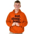 thumbnail image 5 of Eat Sleep Hunt Sport Hunting Season Hoodie Sweatshirt Women Men Brisco Brands X, 5 of 6