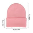 thumbnail image 5 of Gorros Minnieouse Beanie de punto Unisex multifuncional a prueba de viento Rosa AP010147-04, 5 of 5