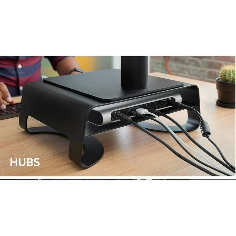 Twelve South Curve Riser Monitor Stand | Ergonomic Desktop Stand