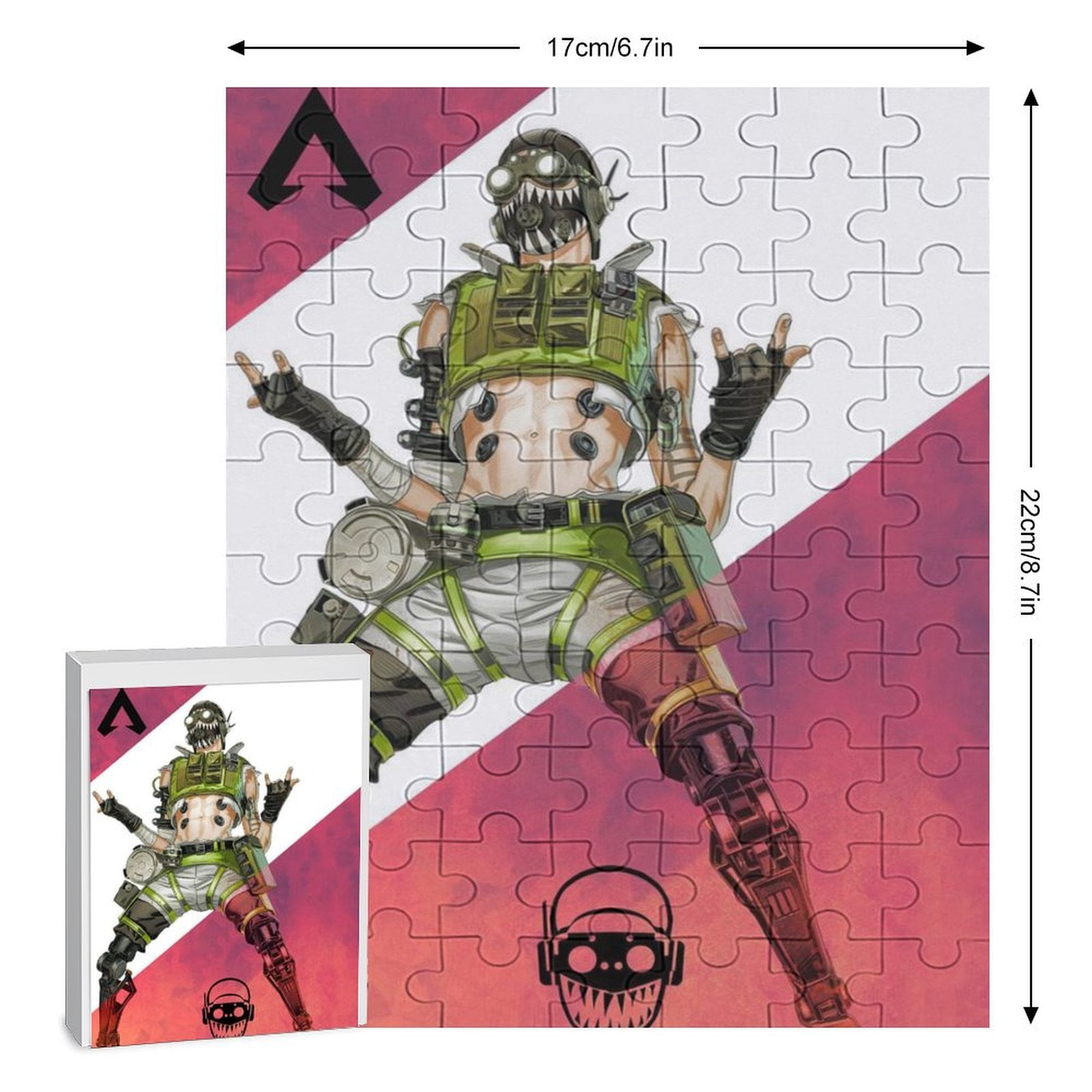 Apex Legends Octane Jigsaw Puzzle, Wood Puzzles Adult, 120 PCS