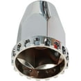 thumbnail image 4 of PET-U 1-Pair Chrome Front Wheel Covers Hub Axle Semi Plastic ABS Pair 33mm Nut Covers, 4 of 7