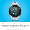 thumbnail image 5 of Garmin Forerunner 265 Running Smartwatch, Colorful AMOLED Display, Training Metrics and Recovery Insights, Whitestone and Tidal Blue, 5 of 5