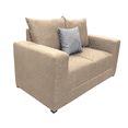 thumbnail image 3 of Love seat El Bazar Store Miami Lino Beige 2 plazas, Modular, Moderno, Sala, 3 of 4