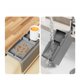 thumbnail image 5 of Sofá de silicona portavasos sofá reposabrazos bandeja antideslizante para almacenamiento remoto de aperitivos, 5 of 11