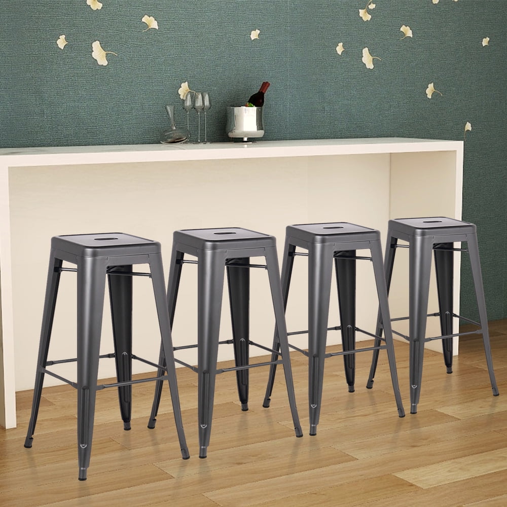 Abble 30 Inch Bar Stools Set Of 4, How Much Space For 4 Bar Stools