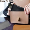 thumbnail image 4 of 2pcs Portable Eyeglass Pouch Sunglass Goggles Case for Woman, PU leather, 18*9cm, 4 of 5