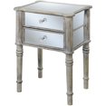 thumbnail image 2 of Convenience Concepts Gold Coast Peutfoire Table d'Extrémité en Bois Blanc Vieilli, 2 of 3