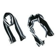 thumbnail image 5 of Men's Winter Scarf - Classic Striped Tassel Edge Soft Warm Scarf, Woolen Yarn Knitted Scarf, 5 of 6