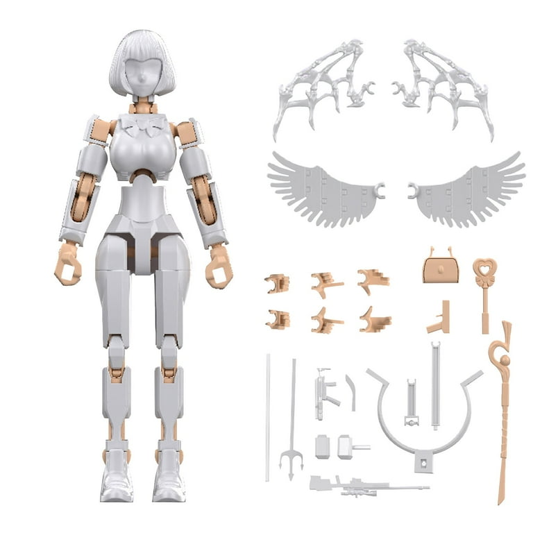 Goddess⭐︎ T13 Action Figure Set, Goddess Version Robot Toys Lucky