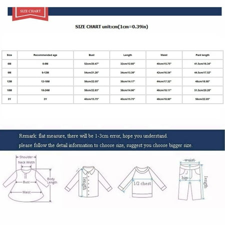 

GERsome 2Pcs Cute Newborn Baby Girls Hoodie T-Shirt Top + Pants Outfits Set