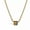 Gold, variant on Stainless Steel Rainbow Lesbian Gay Pride LGBT Pendant Chain Necklace Men Women-Silver