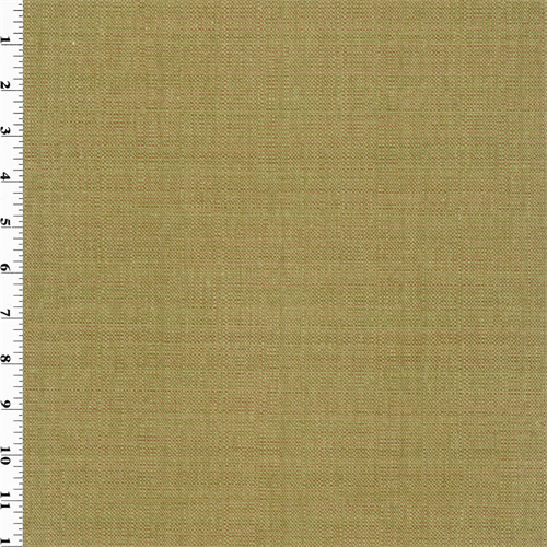 Olive Green/Brown Woven Canvas Home Decorating Fabric, Fabric By the