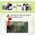 thumbnail image 6 of Summer Mailbox Cover Tropical Palm Leaf Magnetic Mailbox Wrap Jungle Leaves Waterproof Mail Box Post Letter Box Cover Standard Size 21x18 in Garden Yard Outdoor Decoration, 6 of 6