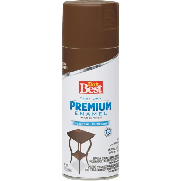 RustOleum SATIN COFFEE SPRAY PAINT 282383 UnitEACH