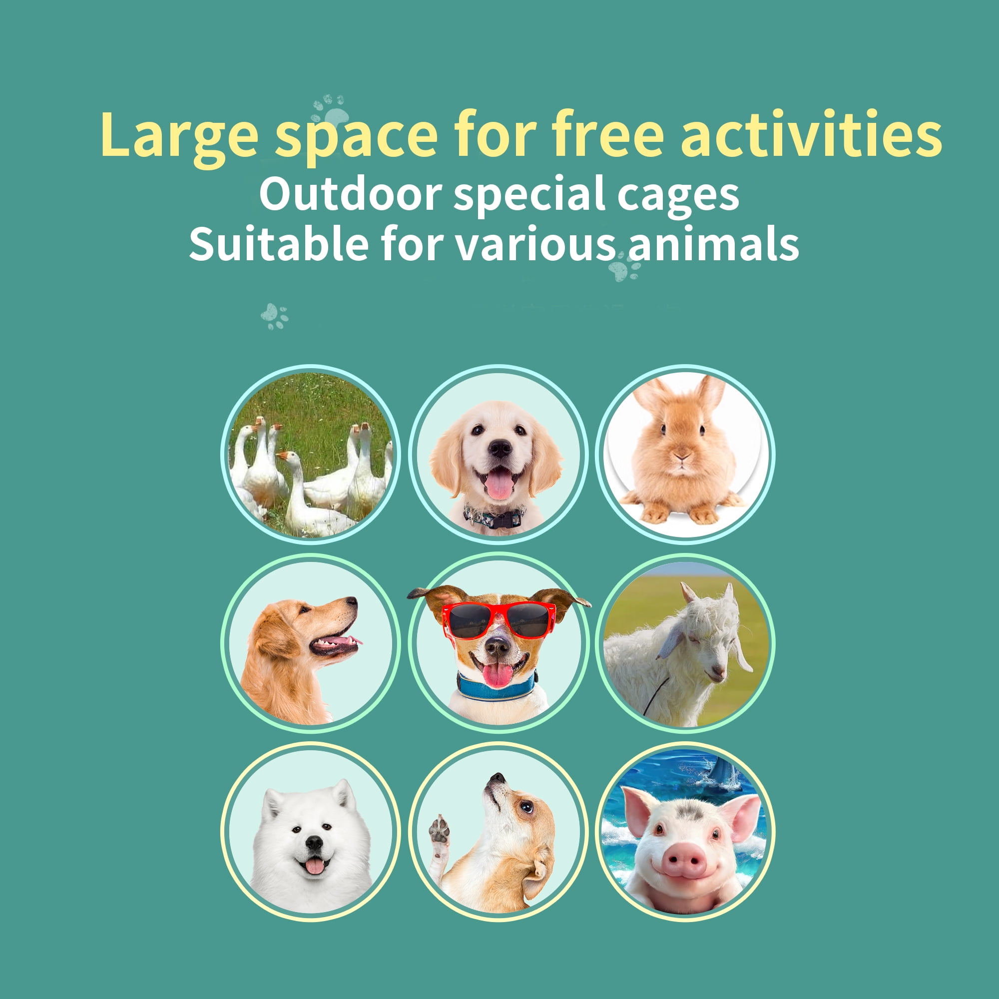 Pefilos 23" Dog Playpen Outdoor 8-Panels Dog Pen, Indoor Metal Puppy Pet Playpen for Small Dogs Run Fence / Iron Pet, Black Pefilos 23" Dog Playpen Outdoor 8-Panels Dog Pen, Indoor Metal Puppy Pet Playpen for Small Dogs Run Fence / Iron Pet, Black