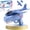 Blue, variant on Yippzo Dinosaur Foam Glider Launcher Toy, Cartoon Airplane Shooting, Foam Glider Airplane Launcher Dual Flight Modes, Indoor/Outdoor Flying