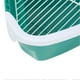 thumbnail image 2 of Small Animal Litter Box Fanshaped Rabbit Corner Toilet Box Potty Trainer for Guinea Pigs Chinchilla Ferret Galesaur L, 2 of 2
