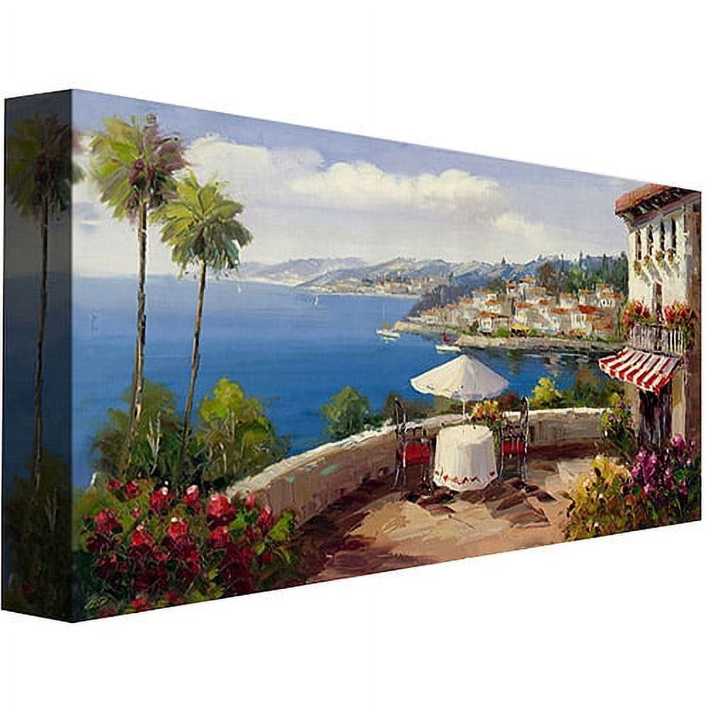 Trademark Fine Art Rio Italian Afternoon 30” x 20” Canvas Art Prints