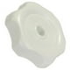 JR Window Crank Knob 20335 0.81 Inch Shaft; White; Plastic; With Replacement Screw - image 3 of 4
