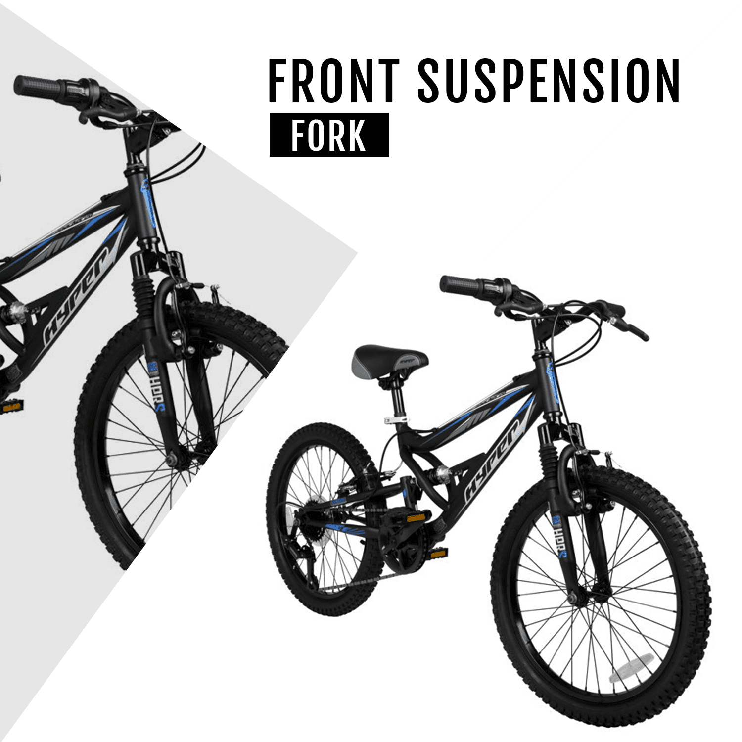 Kids Bike Hyper Shocker Bicycle Steel Suspension Frame 20 for sale online 