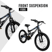 Hyper Bicycles Shocker Mountain Bike, 20 Wheels, Kids Age Group 8-13 Years, Black, Child