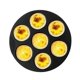 thumbnail image 3 of moldes para tartas de tamaño uniforme, accesorios para freidoras de aire, molde redondo para muffins, molde para horno microondas, molde para hornear, bandeja para hornear, molde para tartas, 7 pulg, 3 of 5