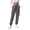 Dark grey, variant on Sweatpants for Women Cargo Drawstring Joggers with Pockets Comfy Fall Pants Winter Clothes Fleece Lined Thermal Athletic Trousers Black L