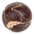 thumbnail image 3 of Moe's Home Collection Odessa Sphere Tabletop Accent Red Levanto Marble, 3 of 4